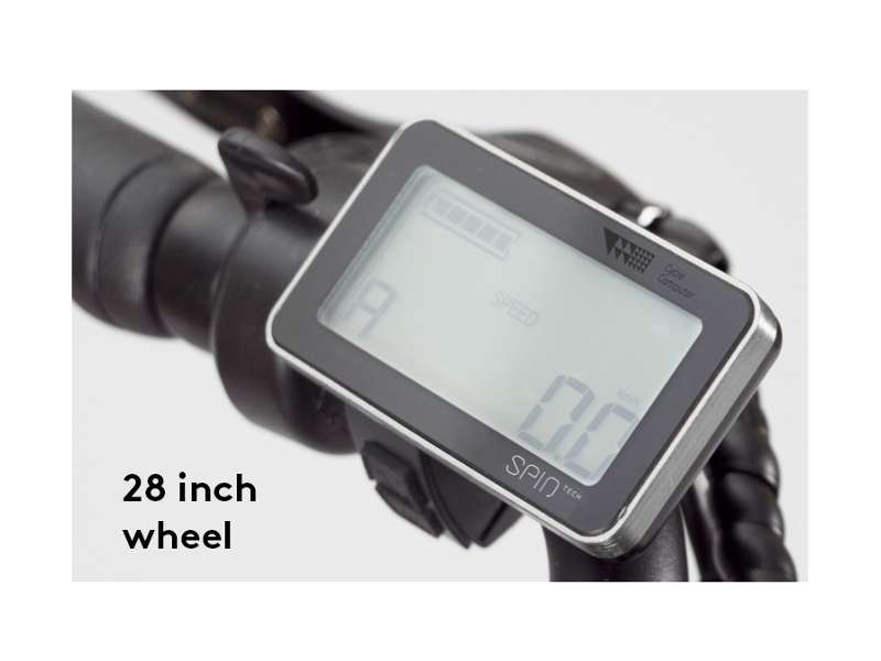 Display Spintech C1 28 Tum Manges Cykelverkstad